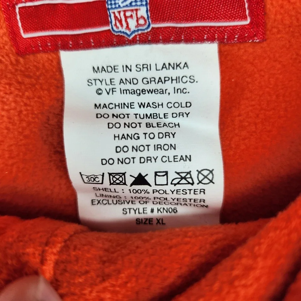 Vintage 90's NFL Miami Dolphins Reversible Fleece 1/4 Zip Pullover Mens Size XL